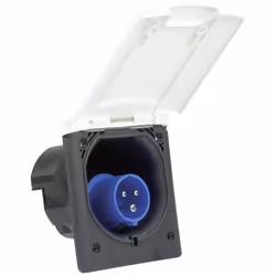 Fiche dalimentation - AS Schwabe - CEE-CARA - 16 A - Blanc