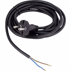 AS Schwabe 70522 alimentation Câble de raccordement noir 3.00 m