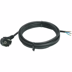Anschlussleitung mit Schutzkontaktwinkelstecker Leitung: Die 2 m lange Kunststoffmantelleitung H05VV-F 3G1,5 verfügt über ein ...
