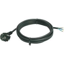 As-schwabe - Anschlussleitung 230V 10A schwarz 1,5m H05VV-F 3G1,5 IP20