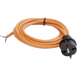 as-Schwabe 70911, 3 m, Prise d'alimentation type F, H05BQ-F, 230 V, 16 A