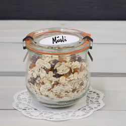 Weck 1127 pot Rond Verre Transparent