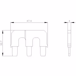 Siemens PONT DE COUPLAGE EN PARALLELE P. 3RT.03 - Vue supplémentaire 2