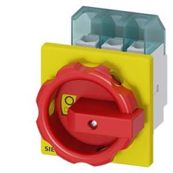 Siemens 3LD2203-0TK53 commutateur électrique 3P Rouge, Jaune