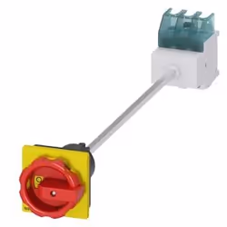 Siemens 3LD2213-0TK53, 3P, Rouge, Jaune, 690 V, 400 V, 6000 V, CSA, UL, VDE, EAC, CE, LRS