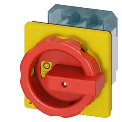 Siemens 3LD2504-0TK53, 3P, Rouge, Jaune, 690 V, 400 V, 6000 V, CSA, UL, VDE, EAC, CE, LRS