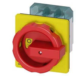Siemens 3LD2504-0TK53 commutateur électrique 3P Rouge, Jaune