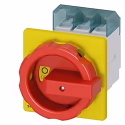 Siemens 3LD2555-0TK53, 3P, Rouge, Jaune, 690 V, 400 V, 6000 V, CSA, UL, VDE, EAC, CE, LRS