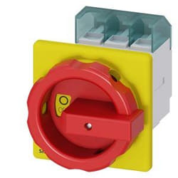 Siemens 3LD2555-0TK53 commutateur électrique 3P Rouge, Jaune