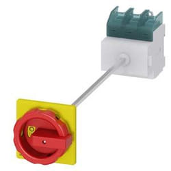 Siemens 3LD2714-0TK53 commutateur électrique 3P Rouge, Jaune
