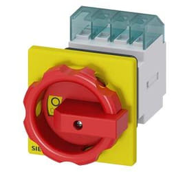 Siemens 3LD2054-0TK53 commutateur électrique 3P Rouge, Jaune