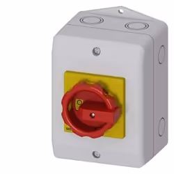 Siemens 3LD2064-0TB53, 3P, Rouge, Jaune, 400 V, 690 V, CSA, UL, VDE, EAC, CE, LRS, 50 - 60 Hz