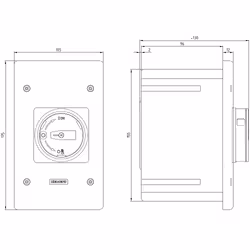 Siemens COFFRET ISOLANT ENCASTRE - Vue supplémentaire 3