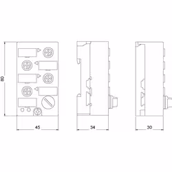 Siemens AS-INTERFACE MODULE COMPACT K45 - Vue supplémentaire 3