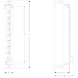 Siemens AS-I MODULE COMPACT K20, IP67, - Vue supplémentaire 3