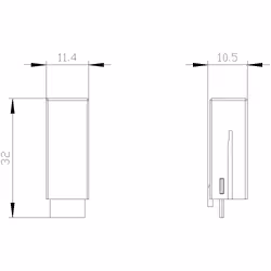 Siemens MOD. A LED, VERT, 24VCC - Vue supplémentaire 4