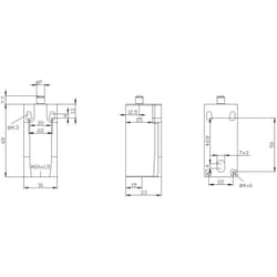 Siemens - 3SE52320BC05 3SE5232-0BC05 Interrupteur de fin de course 240 v/ac 3 a poussoir à rappel IP67 1 pc(s)