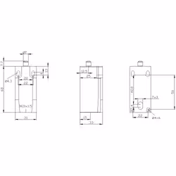 Siemens INT. POS. 50047 PL.,BR. 1NO2NF, POUS.TEF - Vue supplémentaire 5