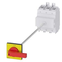 Siemens 3LD2418-0TK13 commutateur électrique 3P Rouge, Jaune