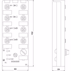 Siemens AS-I K60, 4DI/4DO, A/B(SPEC. 3.0) - Vue supplémentaire 3