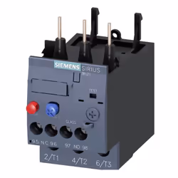 Relais de surcharge thermique Siemens pour la protection des moteurs, pour la série S0, avec les caractéristiques suivantes : ...