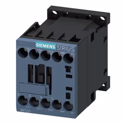 Contacteur de puissance Siemens, taille S00, avec les caractéristiques suivantes: Tension d'alimentation du contrôle 24VDC Te ...