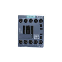Siemens - Contacteur série 3RT2, 4 pôles , 4 n/o, 12 a, 24 v c.c., 5,5 kW ( Prix pour 1 )
