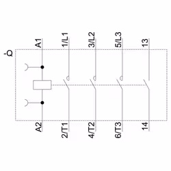 Siemens CONTCT.,AC3:3KW 1NO AC24V 50/60HZ - Vue supplémentaire 3