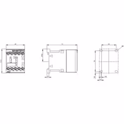 Siemens CONTCT.AUX.,2N0+2NF,AC24V 50/60HZ - Vue supplémentaire 4