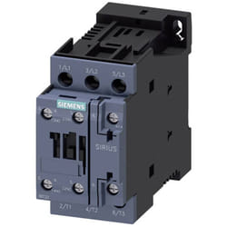 Siemens - 3rt2026-1bb40 Contacteur 3 No (t) 11 Kw 24 V/dc 25 A Avec Contact Auxiliaire 1 Pc(s) W297811