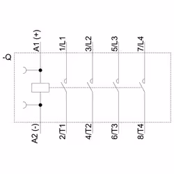 Siemens CONTCT.4NO, AC1: 18A, 24VCC - Vue supplémentaire 3
