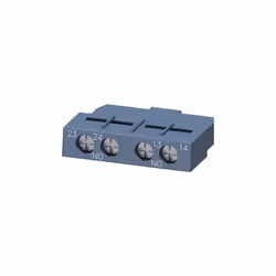 Nombre de contacts = 2 Configuration de l'état normal = 2 N/O Montage = Enfichable Gamme = SIRIUS Courant de contact = 1 A c. ...