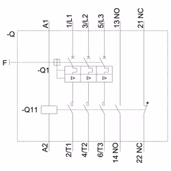 Siemens DEP-MOT. DS S0, 13-20A, 230 V CA - Vue supplémentaire 3