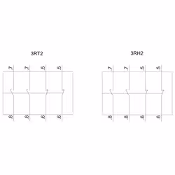 Siemens BLOC CONT.AUX. 22U,2NO+2NF - Vue supplémentaire 3