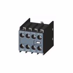 * Ce sont des contacts court-circuitants. Contacts auxiliaires - gamme 3RH. Gamme Siemens de blocs de contacts auxiliaires po ...