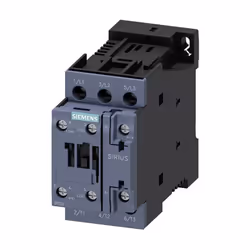 description Power contactor, AC-3 38 A, 18.5 kW / 400 V 1 NO + 1 NC, 24 V DC 3-pole, size S0 screw terminals Power contactor  ...