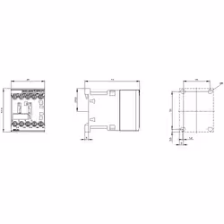 Siemens CONTCT.COUPL.,AC3:3KW 1NO DC24V,+DIODE - Vue supplémentaire 4