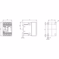 Siemens CONTCT.,AC3:3KW 1NF DC24V +DIODE - Vue supplémentaire 4