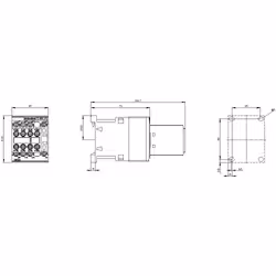 Siemens CONTCT.,AC3:3KW 2NO+2NF DC24V - Vue supplémentaire 4