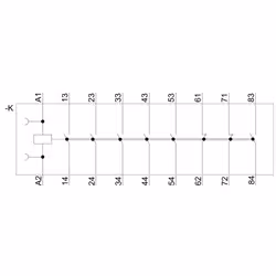 Siemens CONTCT.AUX.,6NO+2NF,AC230V 50/60HZ - Vue supplémentaire 3