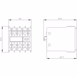 Siemens BLOC CONT.AUX.,2NO+2NF - Vue supplémentaire 4