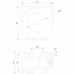 Siemens TRANSFO CRT.SOM P. SURV. COURANT FUITE - Vue supplémentaire 4
