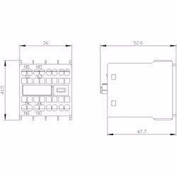 Siemens BLOC CONT.AUX.,2NO - Vue supplémentaire 4