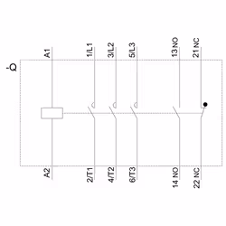 Siemens CTCTR,AC3:22KW 1NO+1NF AC230V 50/60HZ - Vue supplémentaire 3