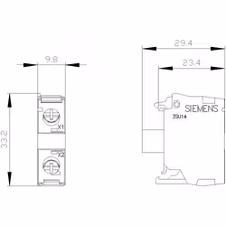 Siemens MODULE LED, ROUGE - Vue supplémentaire 5