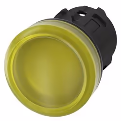 Siemens 3SU1001-6AA30-0AA0, Jaune, 30 mm, 30 mm, 38 mm, 1 pièce(s), Chine
