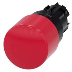Siemens 3SU1000-1GB20-0AA0 actionneur électrique IP66, IP67, IP69, IP69K Noir, Rouge