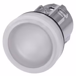 Siemens 3SU1051-6AA60-0AA0, Blanc, 30 mm, 30 mm, 45 mm, 1 pièce(s), Chine