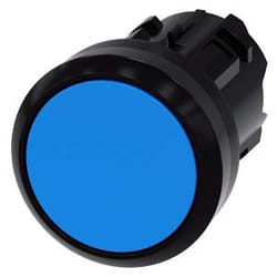 Siemens 3SU1000-0AB50-0AA0 actionneur électrique IP66, IP67, IP69, IP69K Noir, Bleu