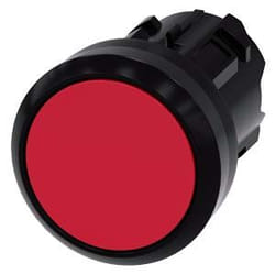 Siemens 3SU10000AB200AA0 actionneur électrique IP66, IP67, IP69, IP69K Noir, Rouge